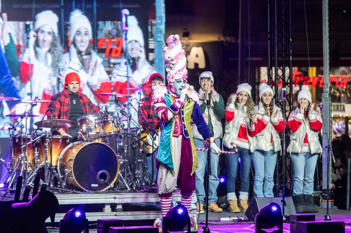 L'encesa de llums de Nadal a Sabadell - JUANMA PELÁEZ