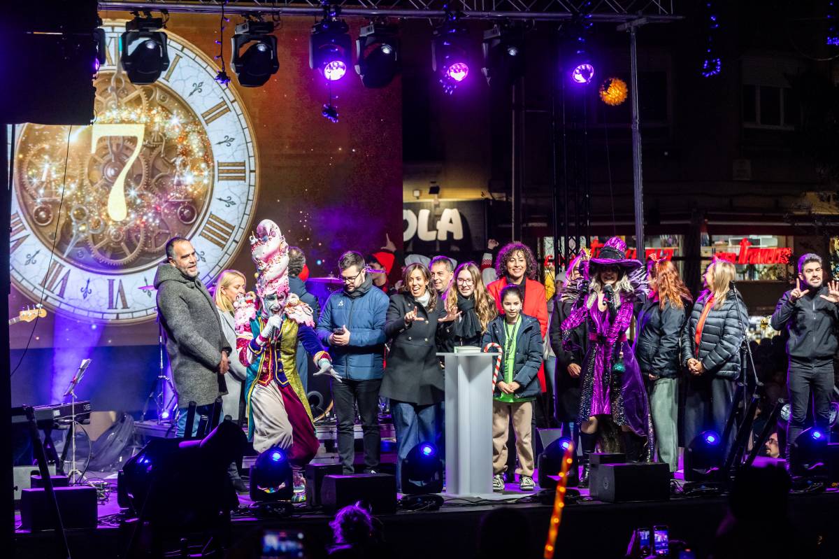 L'encesa de llums de Nadal a Sabadell - JUANMA PELÁEZ