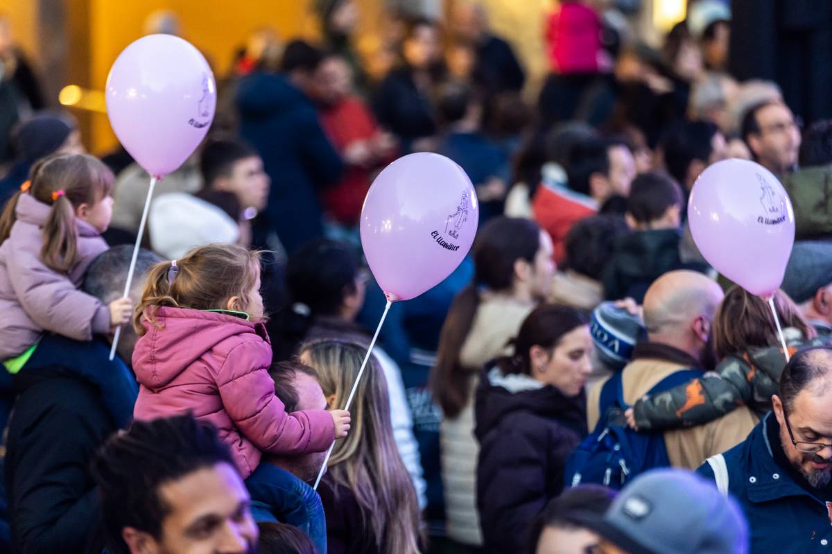 L'encesa de llums de Nadal a Sabadell - JUANMA PELÁEZ