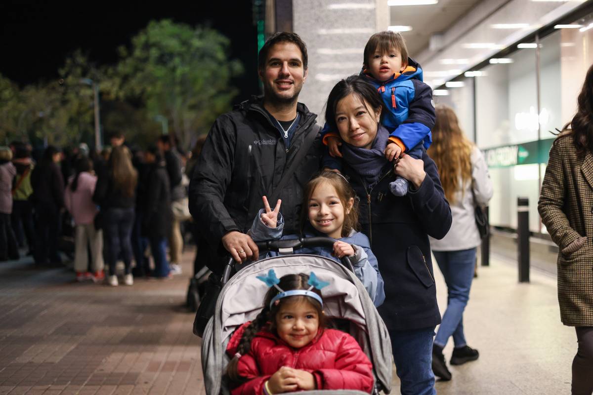 Eric Fosalba amb la seva família - VÍCTOR CASTILLO Eric Fosalba amb la seva família