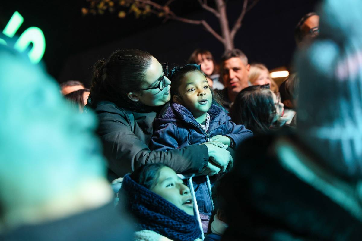 L`encesa de llums de Nadal a l`Eix Macià - VÍCTOR CASTILLO L`encesa de llums de Nadal a l`Eix Macià