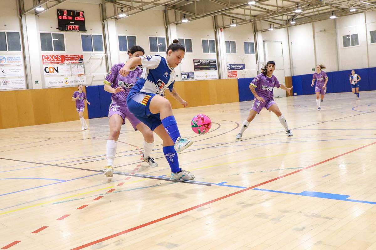 Recio va fer el gol sabadellenc - Victor Castillo Recio va fer el gol sabadellenc