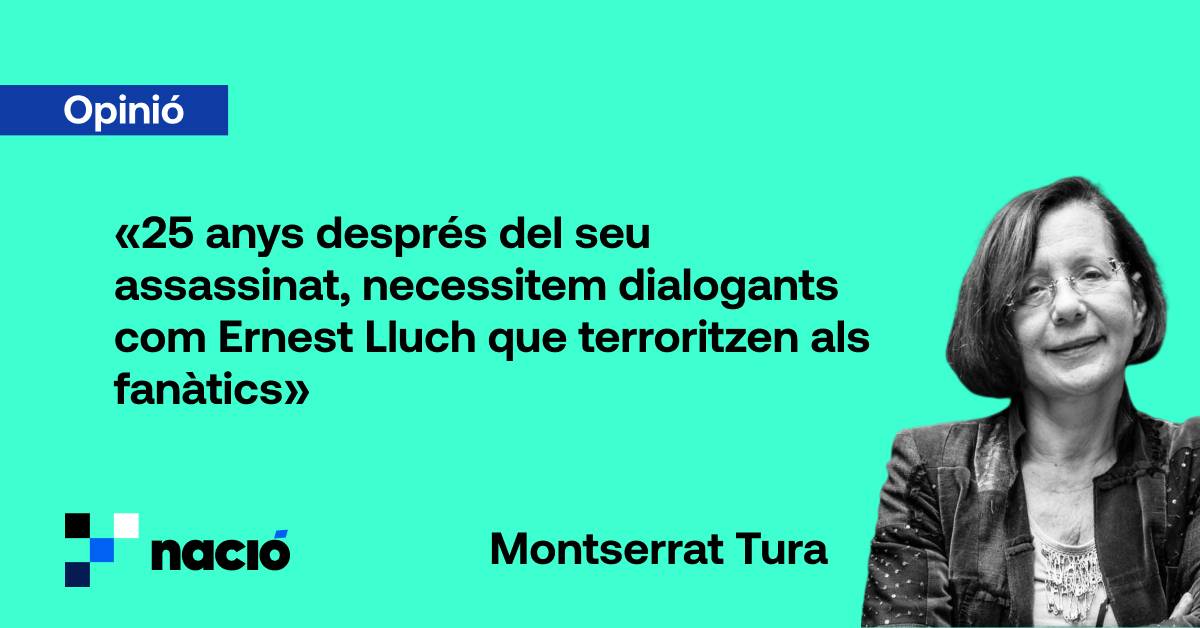 L'opinió de Montserrat Tura - Nació