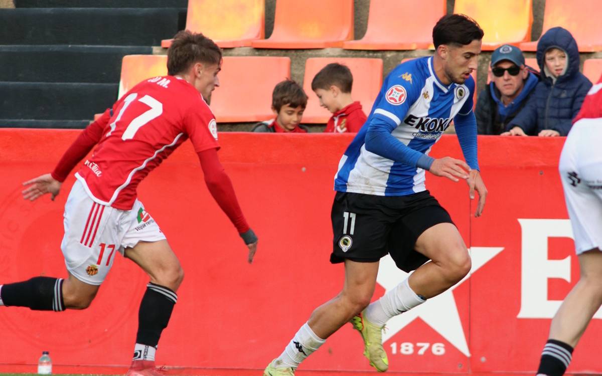 Repartiment d’errades i de punts entre Nàstic i Hércules