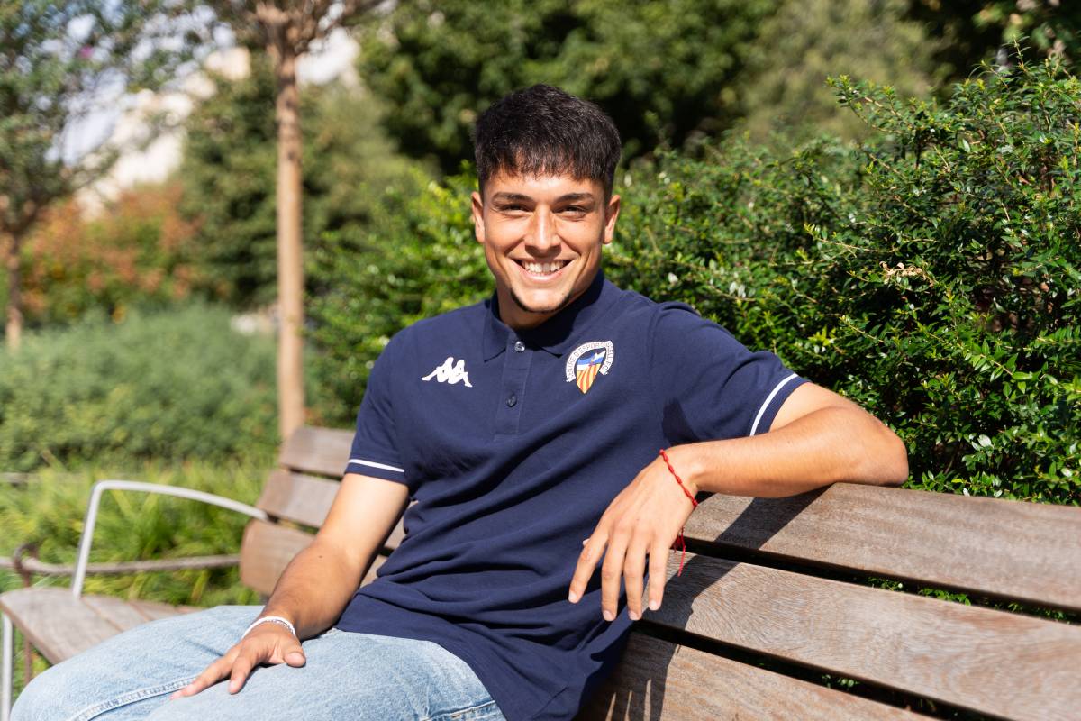 El jugador arlequinat ja se sent un sabadellenc més - David Chao El jugador arlequinat ja se sent un sabadellenc més