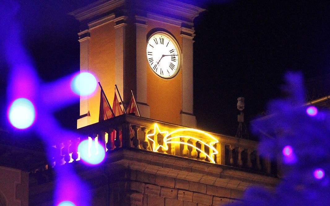 Vic es vesteix de Nadal