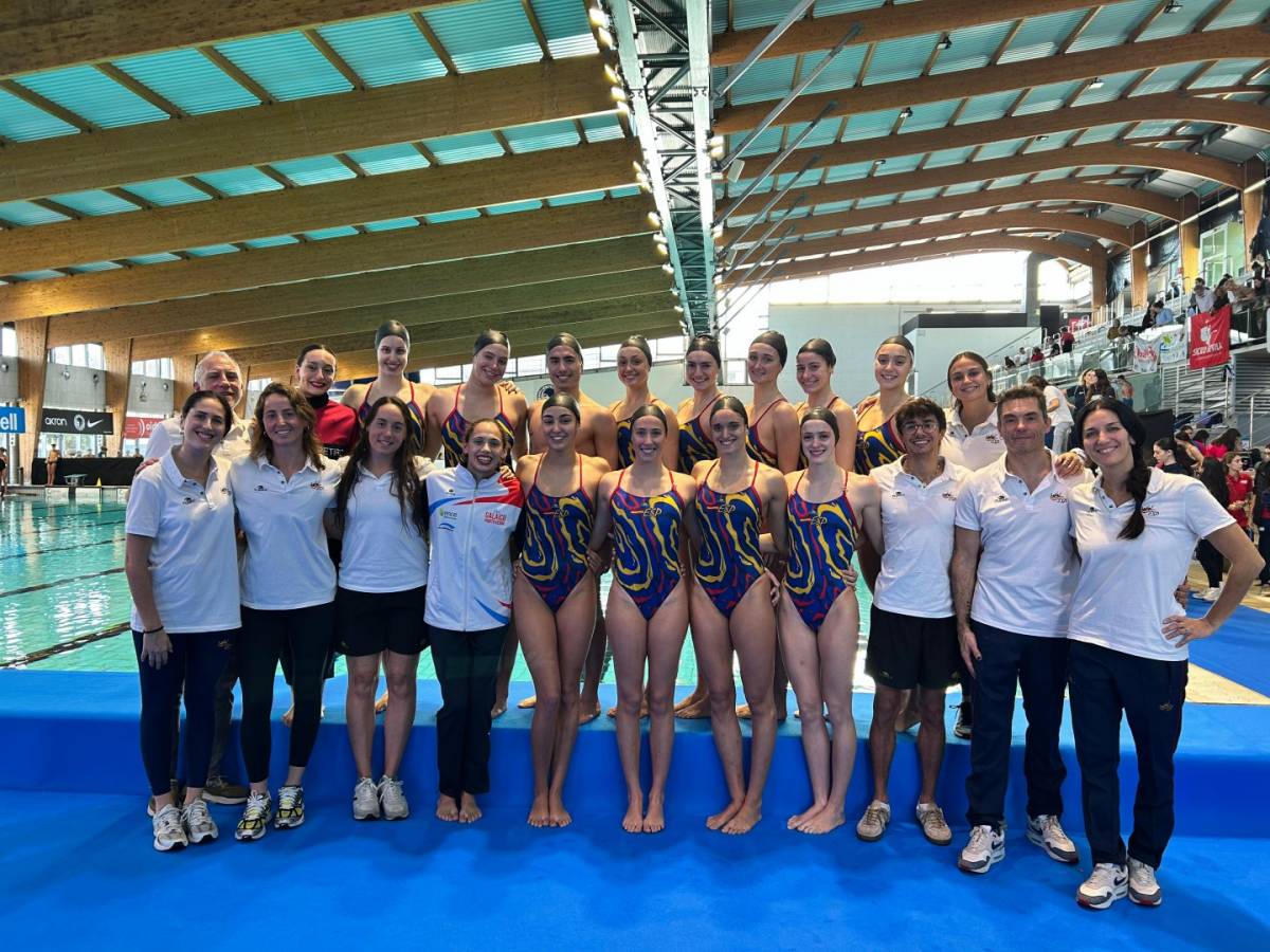 L`equip estatal absolut, després de l`exhibició a Can Llong