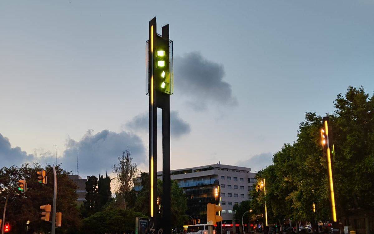 L'Ajuntament de Tarragona inicia la renovació de l'enllumenat de la plaça Imperial Tarraco