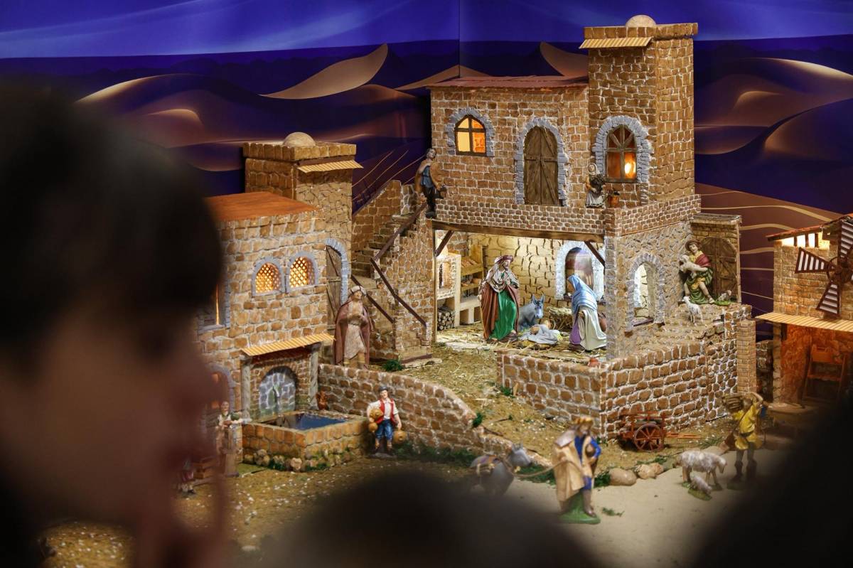 El pessebre artesanal de Can Deu