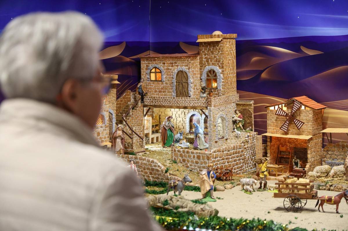 El pessebre artesanal de Can Deu