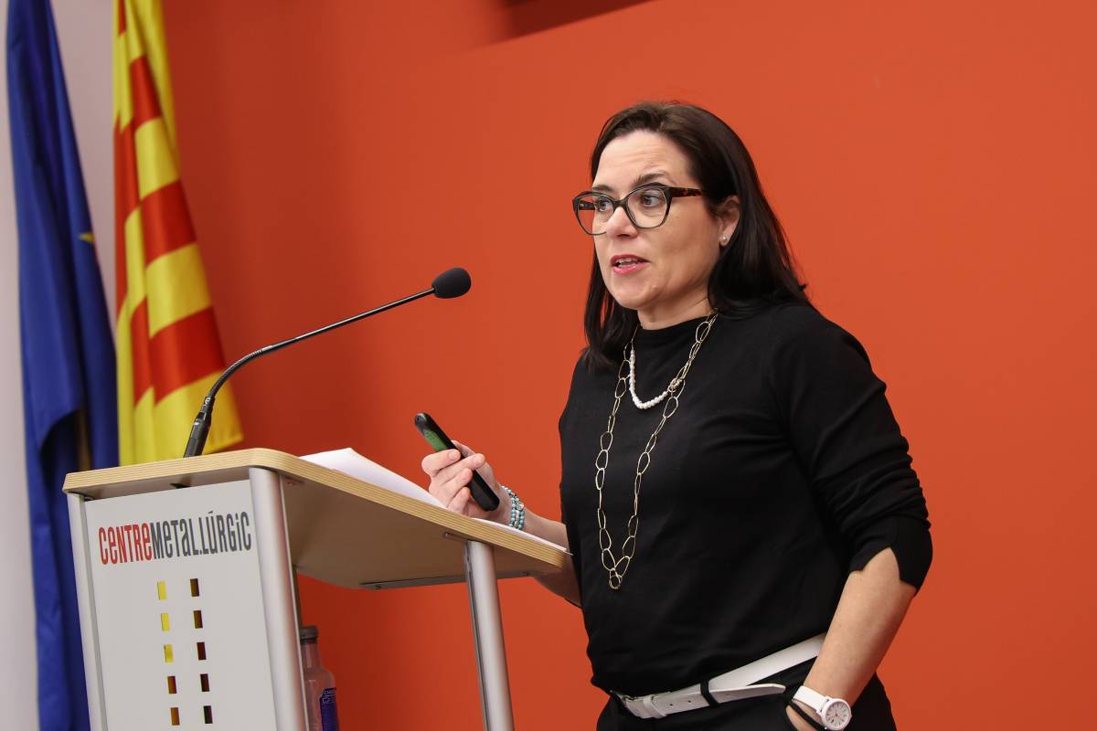 La directora general de Dicomol i vicepresidenta del Centre Metal·Lúrgic - V. CASTILLO