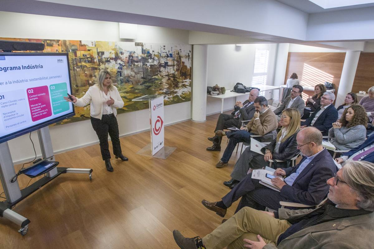 La Cambra de Terrassa impulsa un nou programa per fer més sostenibles les pimes industrials