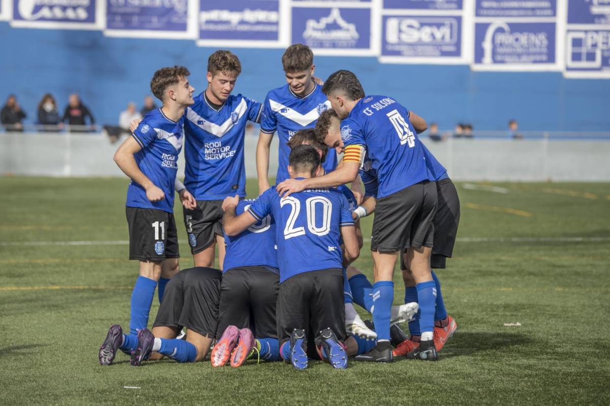 Empat contra l'equip que anava líder: CF Solsona 2-2 CF Juneda