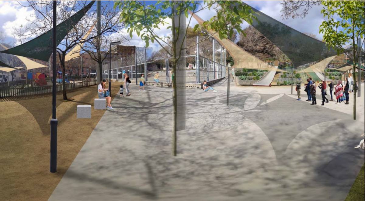 Imatge del projecte a les Illes Belles. - AJ Sant celoni Imatge del projecte a les Illes Belles.