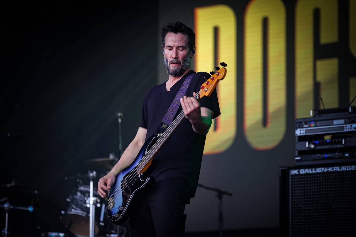 Keanu Reeves i la seva banda actuaran el 7 de juliol al Paral·lel 62 de Barcelona