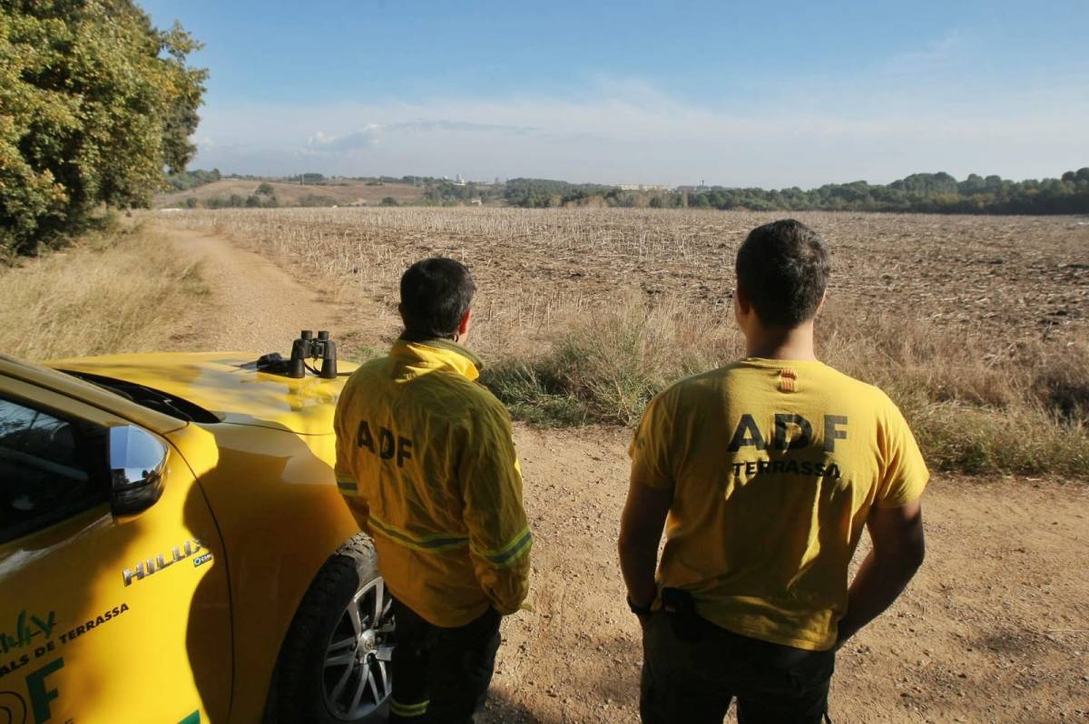 Operatiu de vigilància a Can Parellada per blindar Terrassa davant la pesta porcina africana