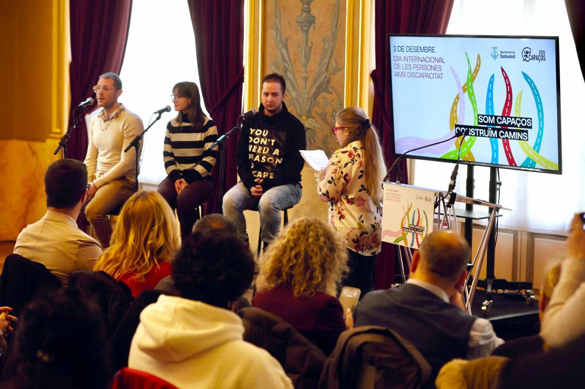 "És el món laboral el que s’ha d’adaptar a la diversitat funcional”
