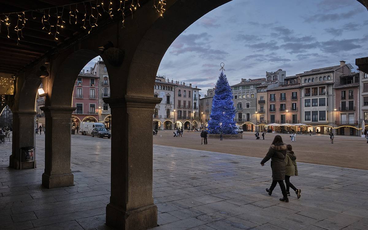 Nadal il·luminat a Vic