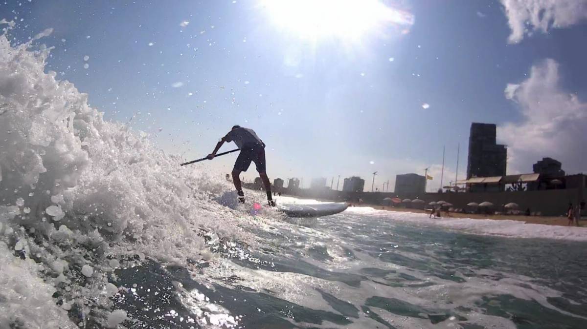 Salvador Torres, practicant paddel surf - Salvador Torres (cedida)