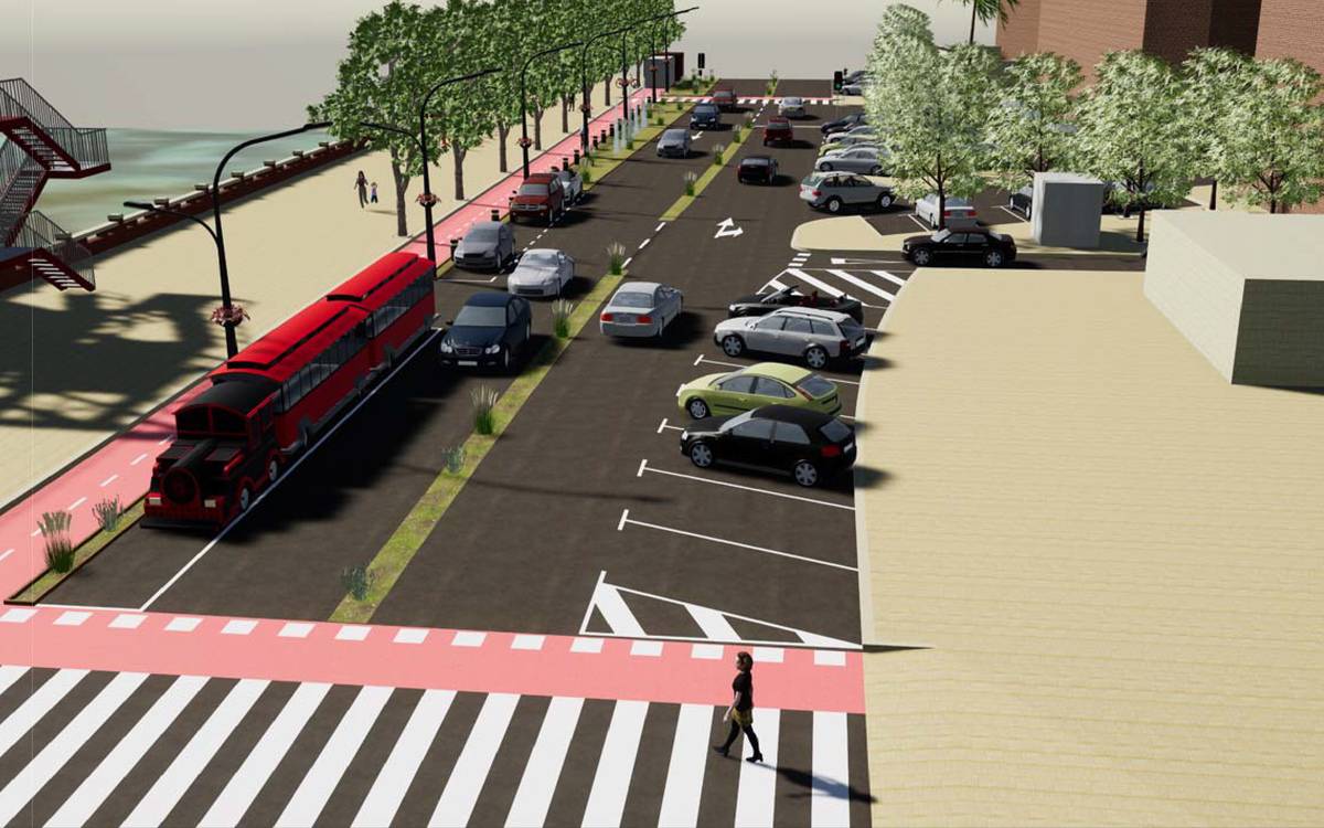 Render del projecte `Obrim la ciutat al riu` de Tortosa. - Ajuntament de Tortosa Render del projecte `Obrim la ciutat al riu` de Tortosa.