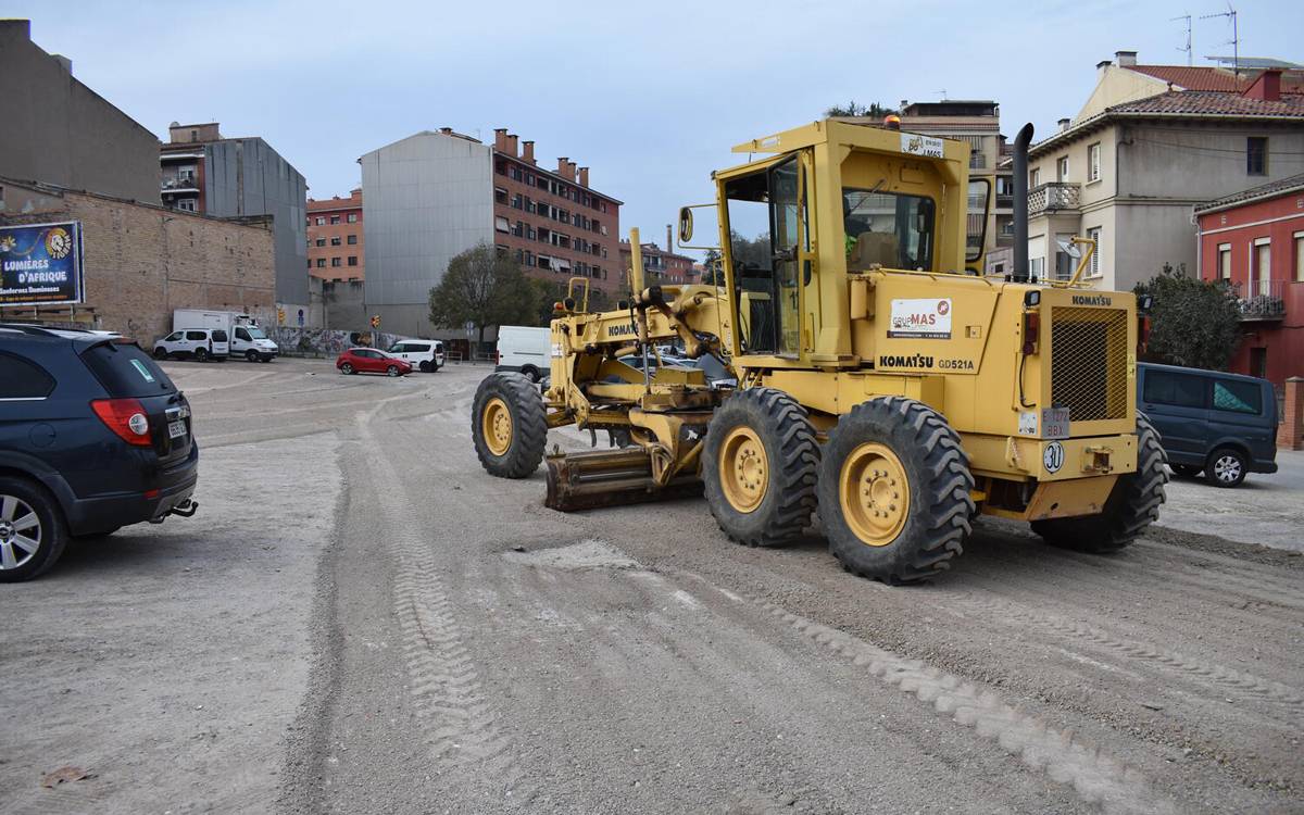 L'Ajuntament de Manresa millora el paviment de terra de quatre aparcaments dissuasius de la ciutat