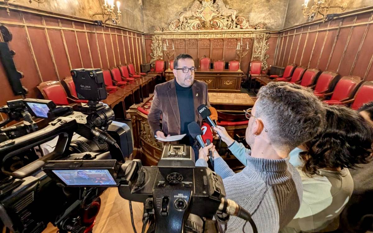 L`alcalde de Vic, Albert Castells.