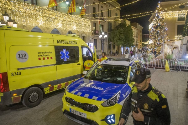 FOTOS | Intent de robatori del nen Jesús de Terrassa: Així ha quedat el pessebre del Raval