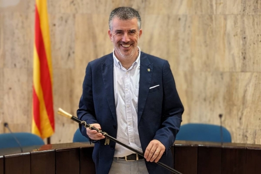 Jordi Viñas deixa l'alcaldia de Salt després de deu anys i anuncia la número 2 d'ERC com a successora