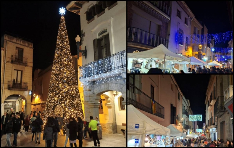 Fira de Nadal a Sant Celoni 2025: llums, gastronomia i 120 parades