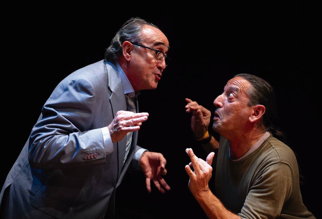 Moment de la representació de 