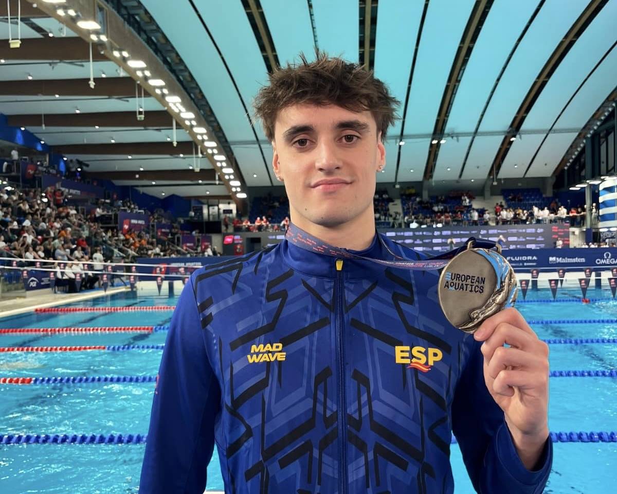 Carles Coll, campió d'Europa en els 200 braça