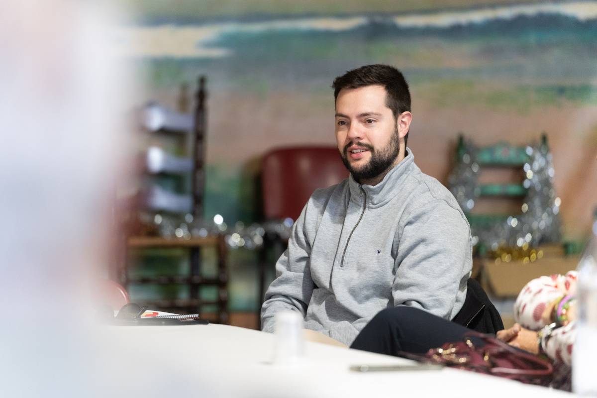 El col·loqui dels Ballesteros en el marc del 47è aniversari de la Constitució.