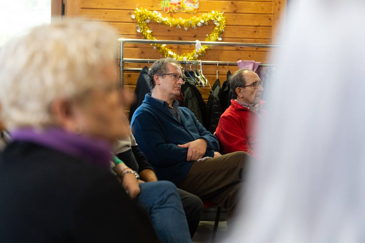 El col·loqui dels Ballesteros en el marc del 47è aniversari de la Constitució.