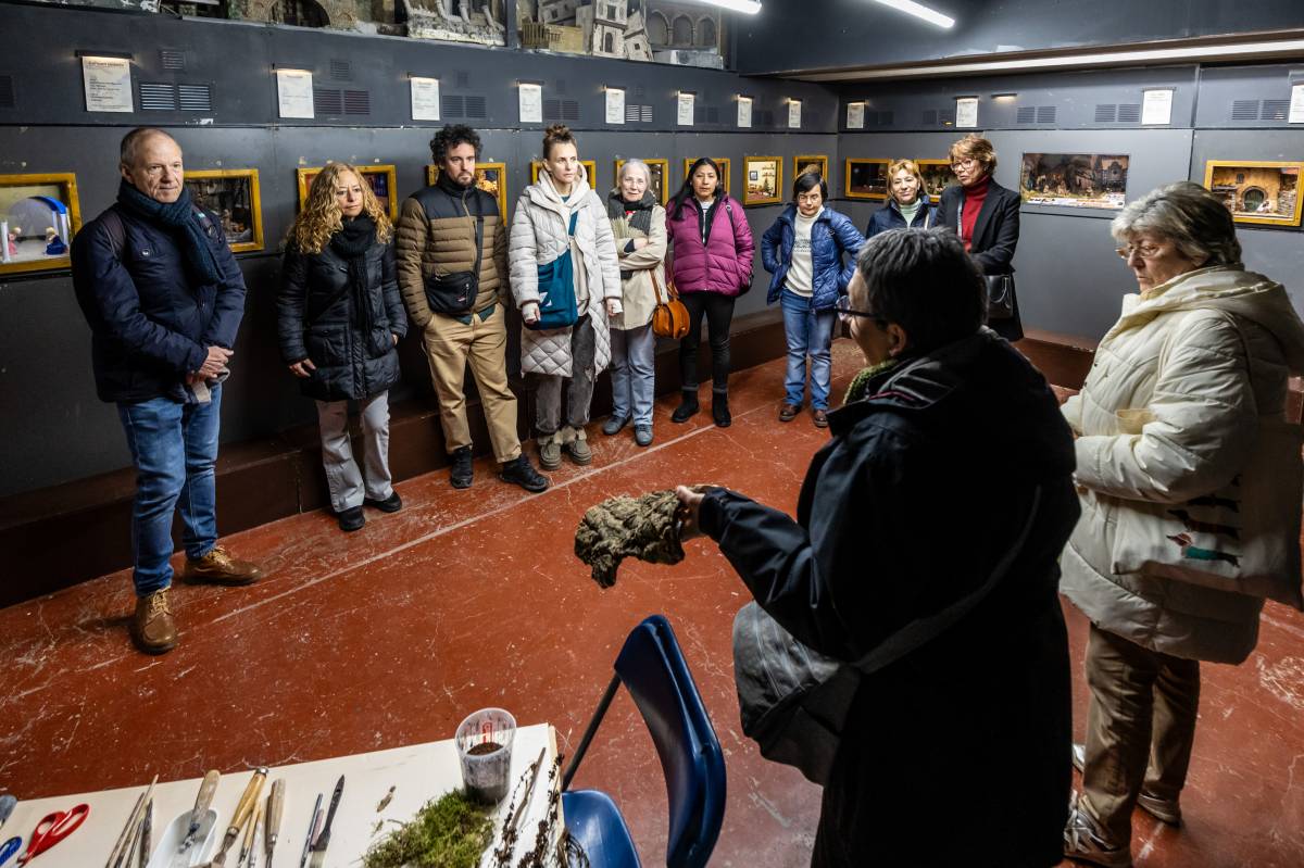 La 48a edició de l’exposició de l’Agrupació de Pessebristes - JUANMA PELÁEZ La 48a edició de l’exposició de l’Agrupació de Pessebristes