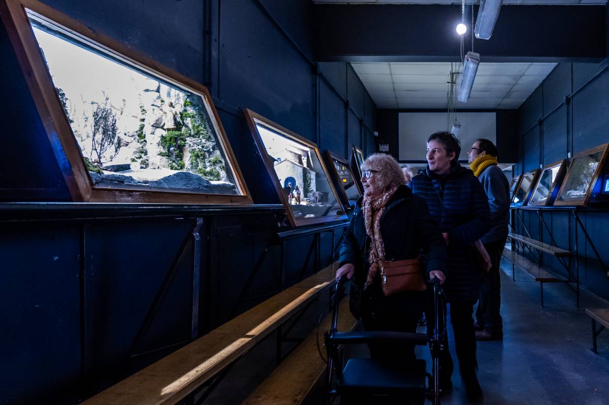 La 48a edició de l’exposició de l’Agrupació de Pessebristes - JUANMA PELÁEZ La 48a edició de l’exposició de l’Agrupació de Pessebristes