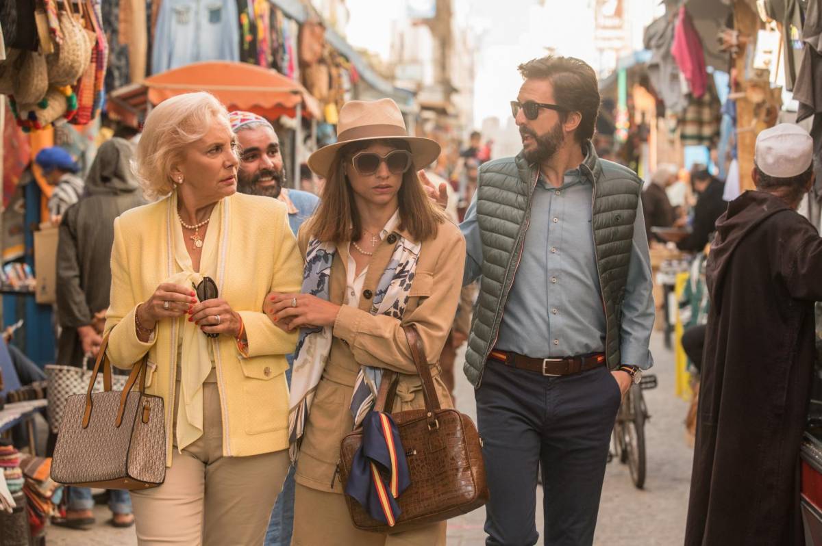 Els actors principals d`Ocho apellidos marroquís, en un moment de la pel·lícula - Netflix Els actors principals d`Ocho apellidos marroquís, en un moment de la pel·lícula