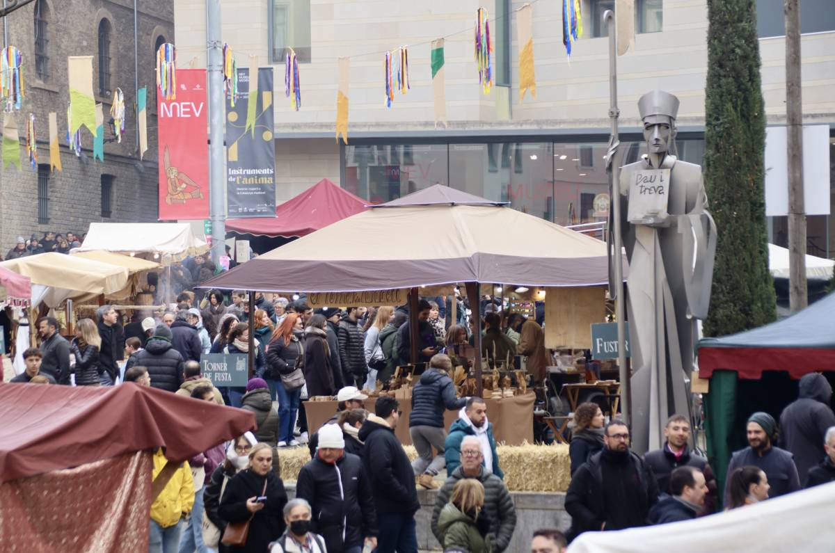 El Mercat Medieval de Vic supera els 250.000 visitants en una 29a edició marcada pel bon temps