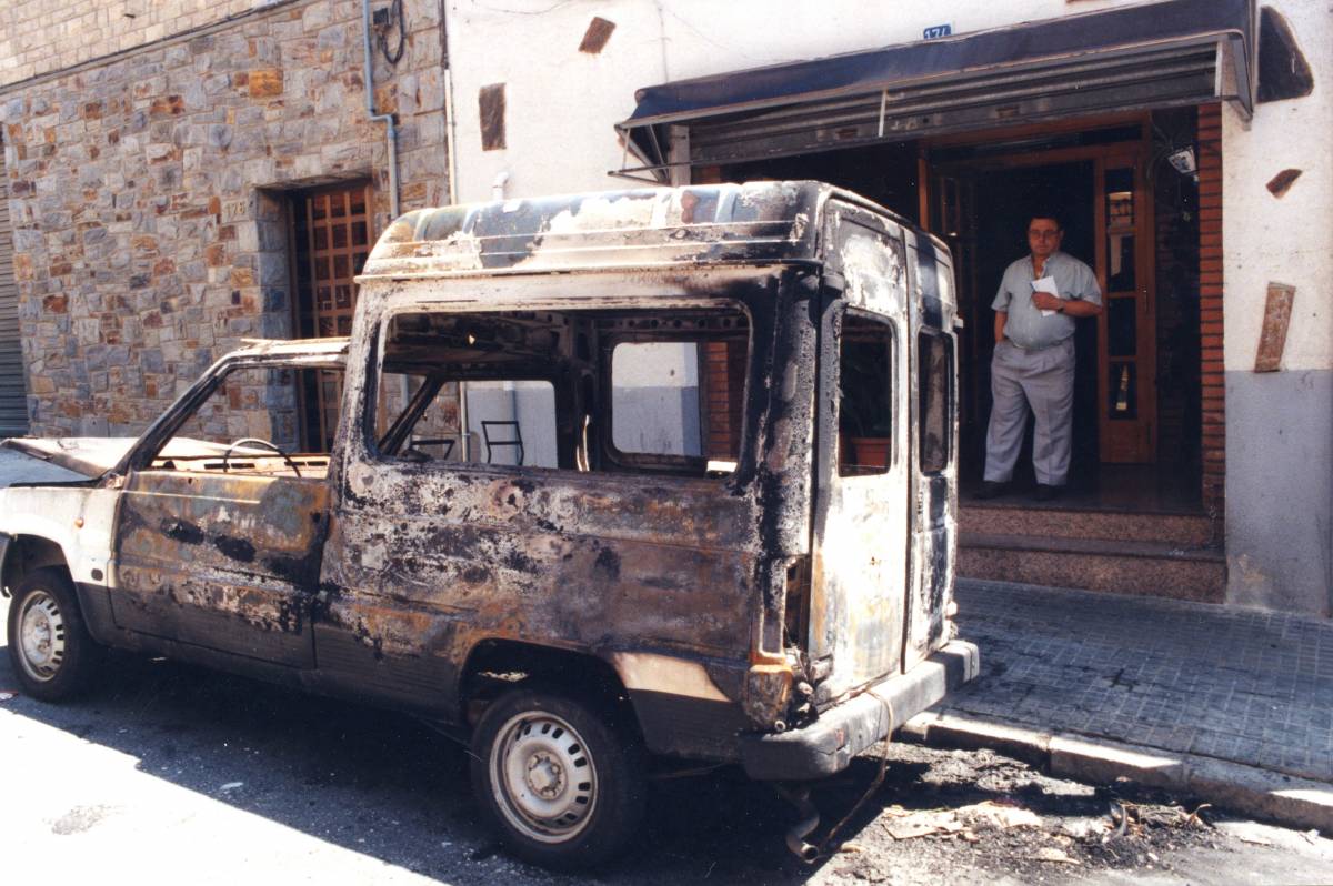 Els motius d’un vehicle cremat