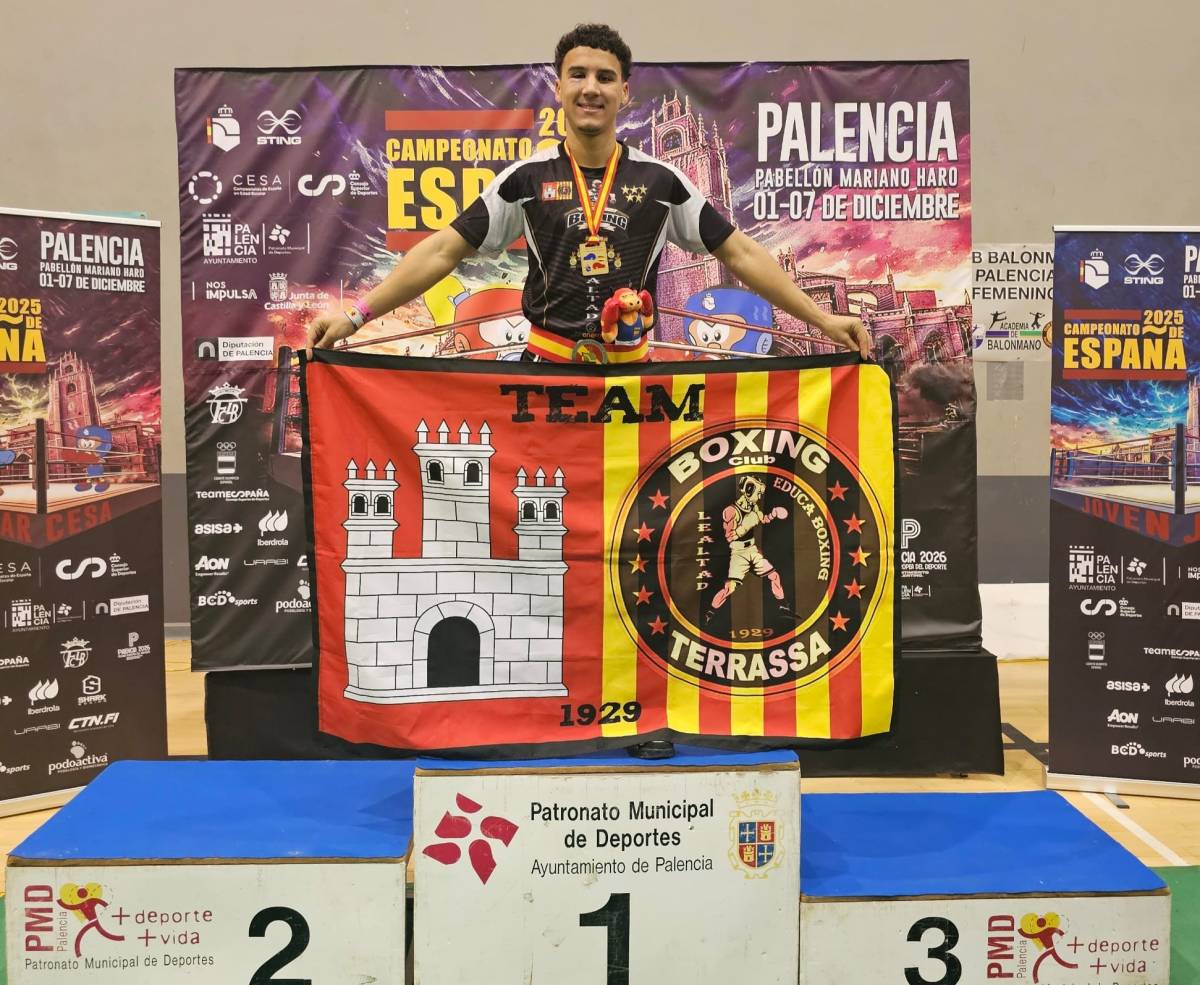 Musta Chadlioui júnior, campió d'Espanya jove