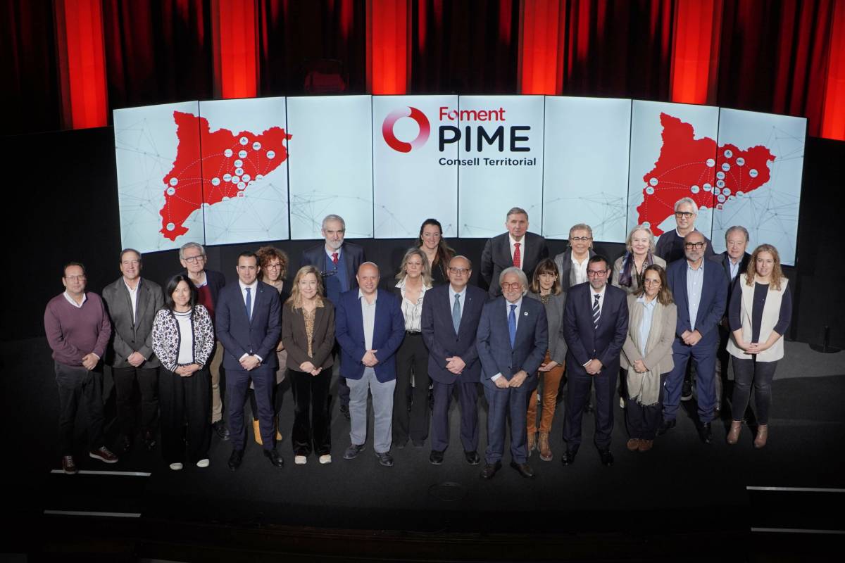 Els membres del Consell Territorial de la Pime (CTP) de Foment del Treball - Foment del Treball Els membres del Consell Territorial de la Pime (CTP) de Foment del Treball