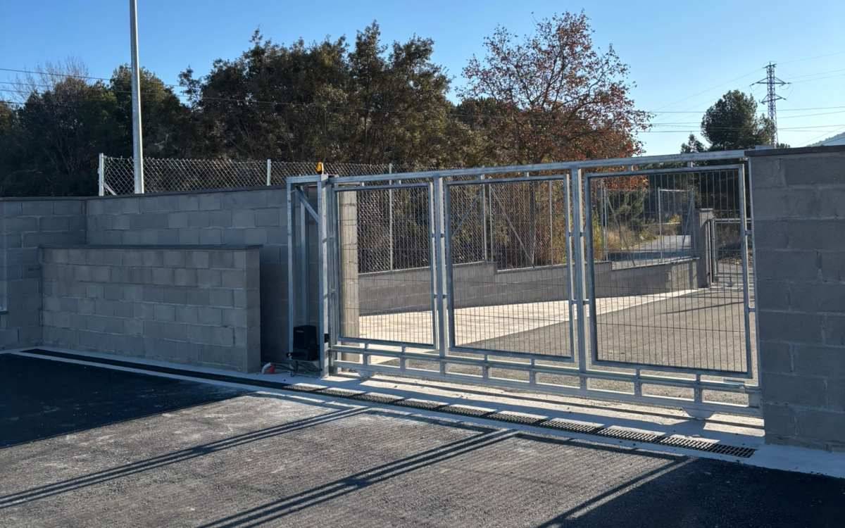 Finalitzen les obres d’ampliació i millora de la deixalleria de l’Espluga de Francolí