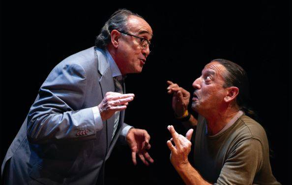 Un moment de la representació d'