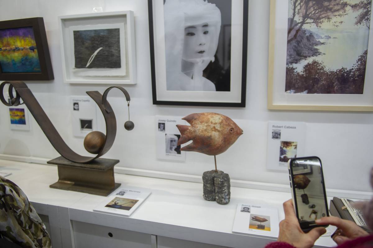 Un dels racons de la mostra - Alberto Tallón Un dels racons de la mostra