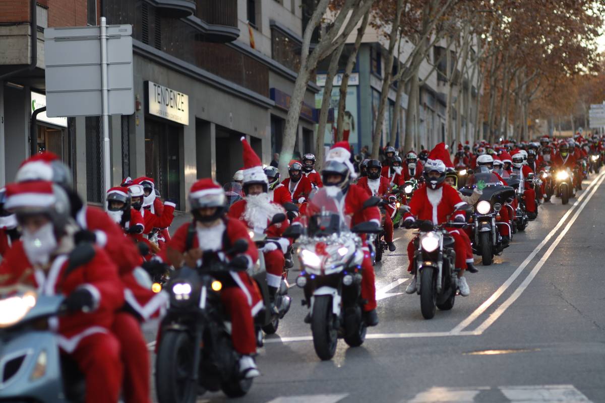 Una 'papanoelada' motera a mig gas: se suspèn la ruta per les condicions que reclama l'Ajuntament