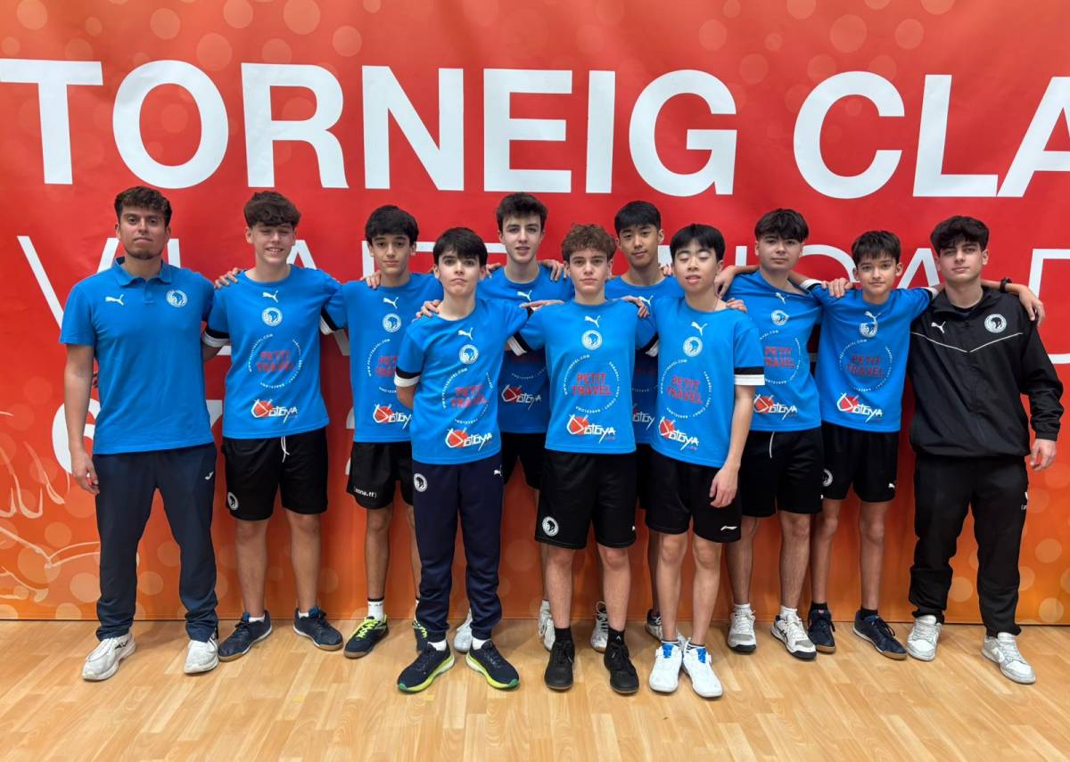 El CNS Tennis Taula triomfa en el torneig classificatori per edats