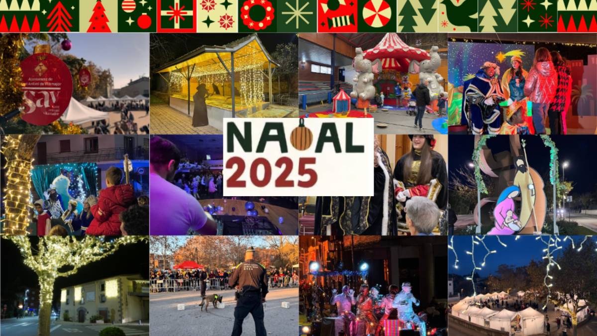 Nadal 2025 i reis 2026 Sant Antoni de Vilamajor: tota la programació