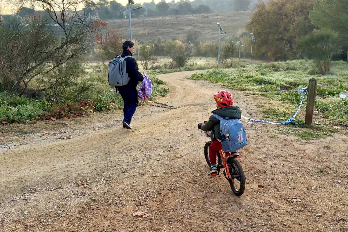 El camí rural escolar del col·legi Avenç es manté obert tot i les restriccions per la pesta porcina