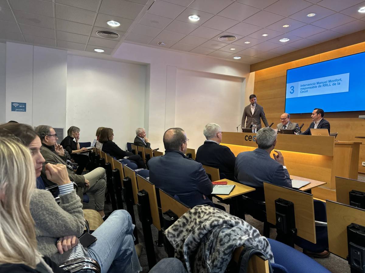 La darrera junta directiva de l’any de la Cecot - Cecot La darrera junta directiva de l’any de la Cecot