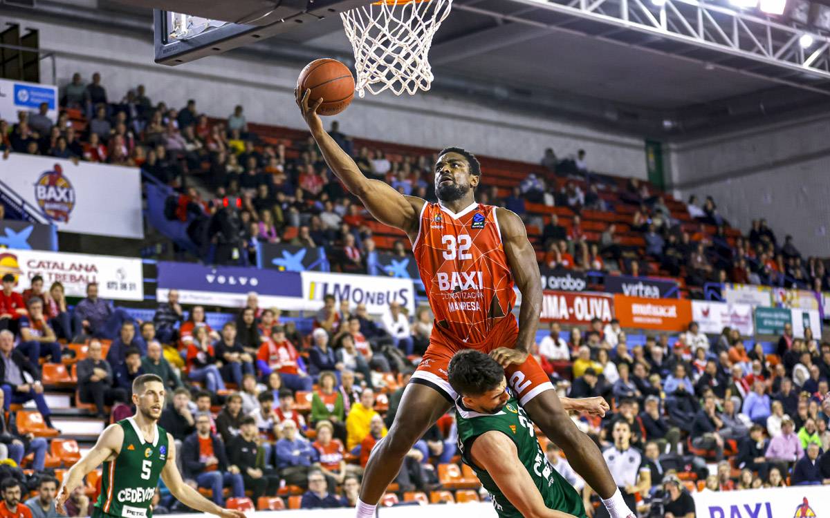 El Baxi Manresa regala una gran nit europea a la seva gent (99-82)