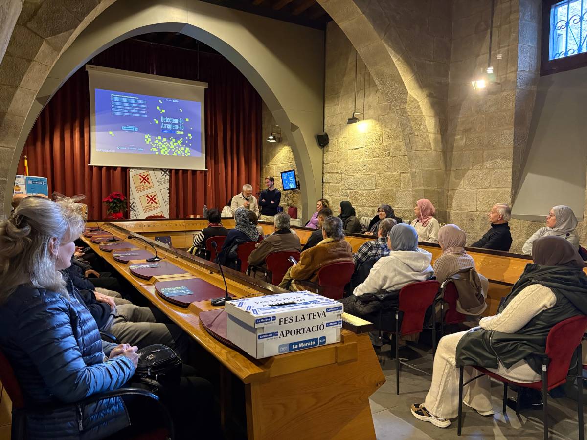 El Centre de Formació de Persones Adultes del Solsonès recapta més de 500 euros per La Marató 